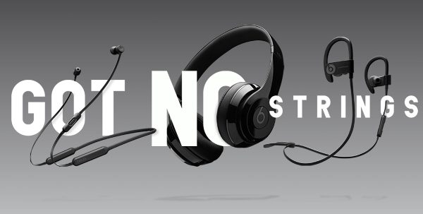Wireless headphones from Beats by Dre.